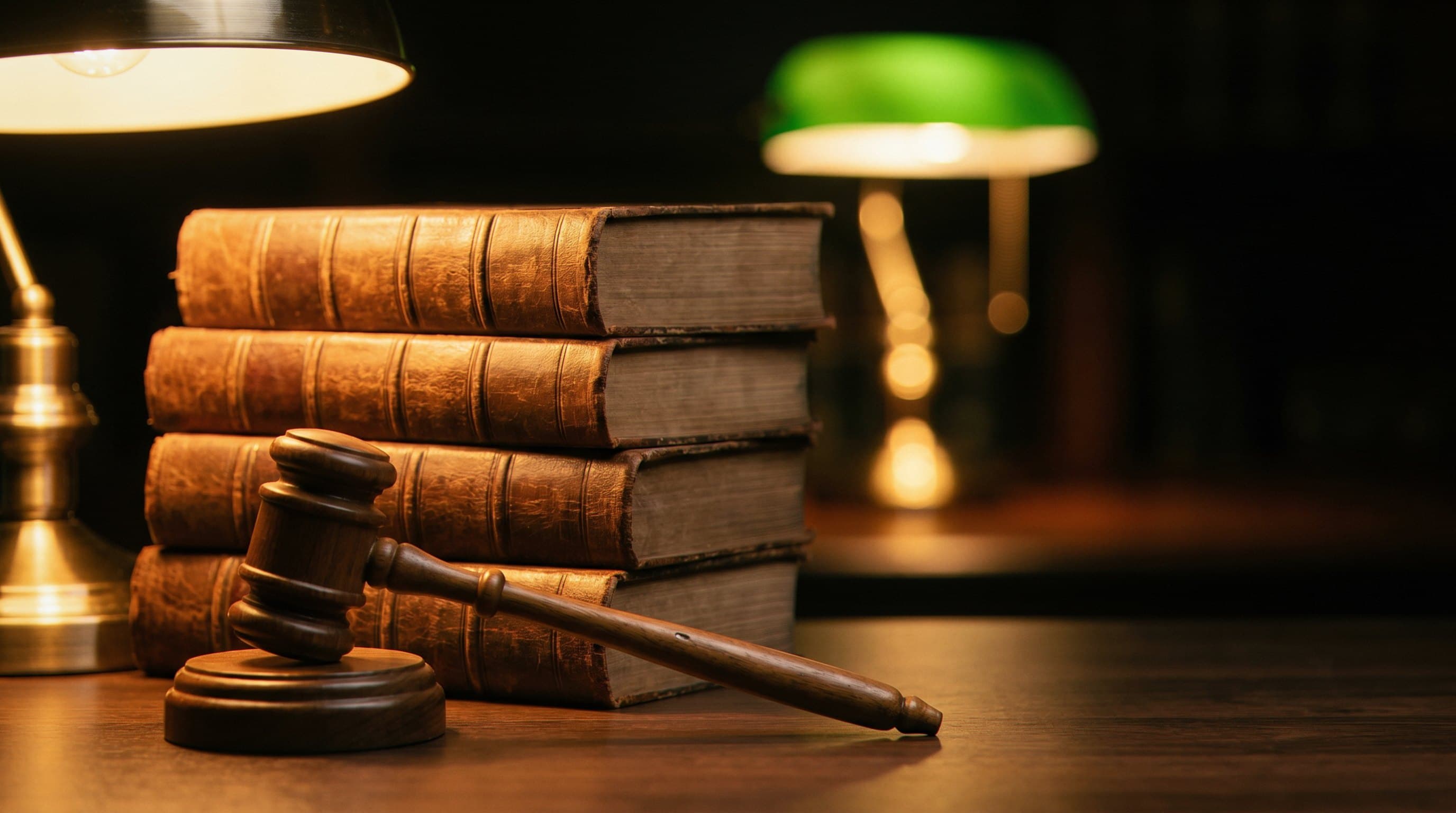 Law books and gavel for expungement law