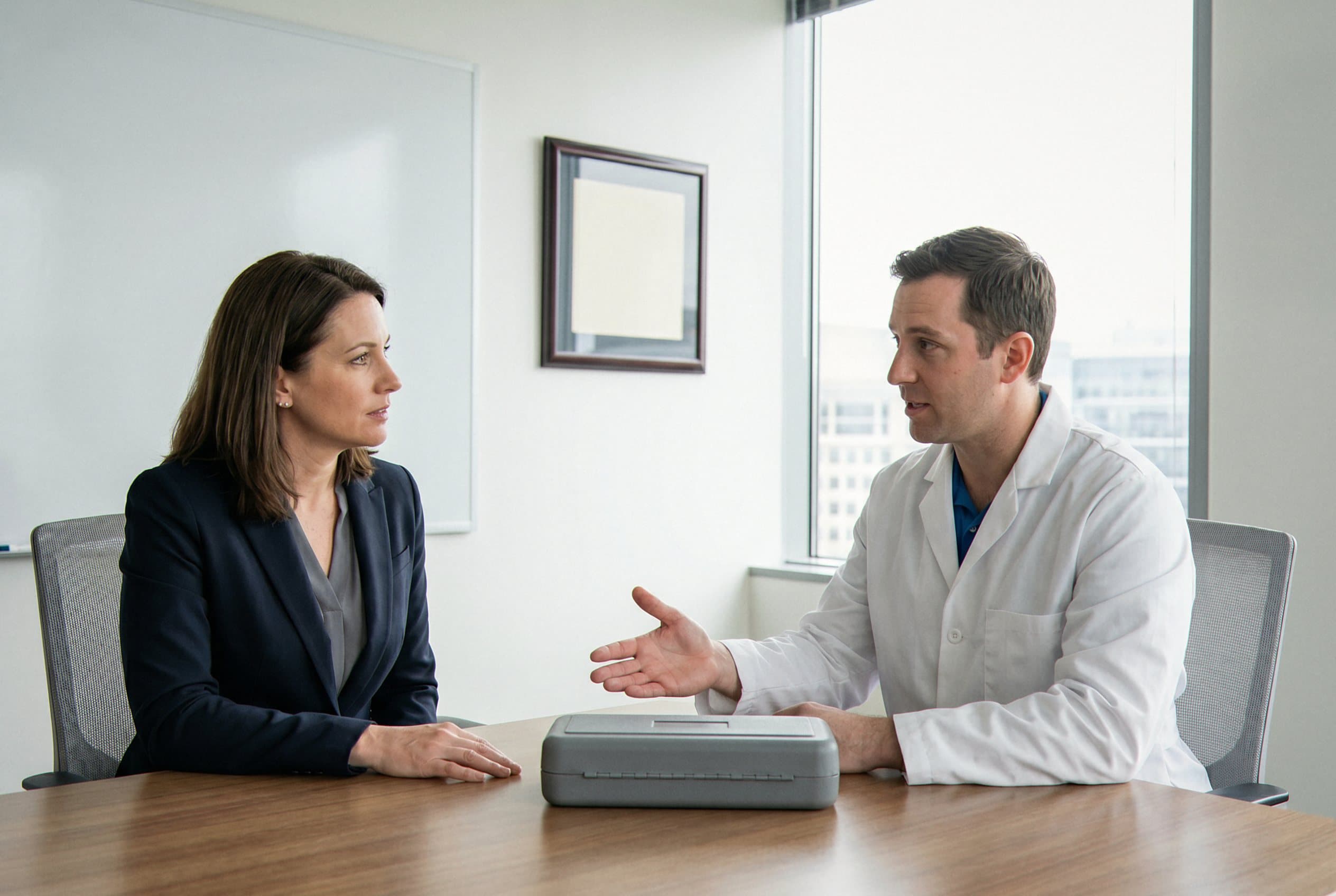 Expert discussing breath test science